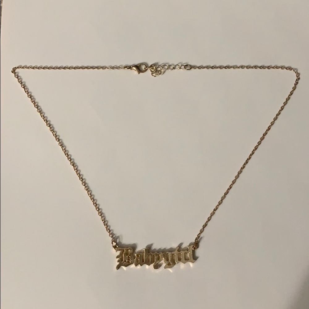 Babygirl necklace